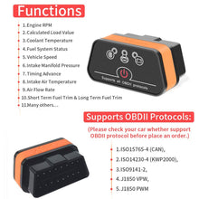 Load image into Gallery viewer, Vgate iCar2 ELM327 Bluetooth WIFI OBD2 Scanner Code Reader Auto Diagnostic Tool