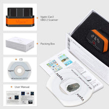 Load image into Gallery viewer, Vgate iCar2 ELM327 Bluetooth WIFI OBD2 Scanner Code Reader Auto Diagnostic Tool