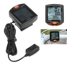 Load image into Gallery viewer, Bicycle Cycling LCD Speedometer Mileage Time  Temp Bike Monitoring with Backlight