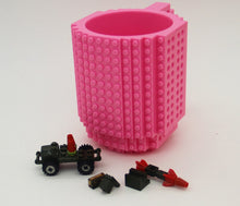 Load image into Gallery viewer, DIY Creative Miniblock Brick Building Mug Assemble Puzzle Blocks Gift Cup (9 Colors)