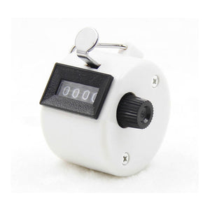 Hand Held Tally 4 Digit Number Clicker Golf Sports Counters Counting