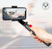 Load image into Gallery viewer, 3 in 1 Gimbal-Tripod-Selfie Stick 360 Stabilizing SmartPhone Rig with Bluetooth Remote