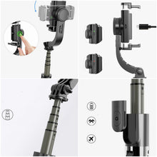 Load image into Gallery viewer, 3 in 1 Gimbal-Tripod-Selfie Stick 360 Stabilizing SmartPhone Rig with Bluetooth Remote