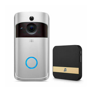 Wireless Video Doorbell Camera WiFi Smart Door Ring HD Intercom Bell Security