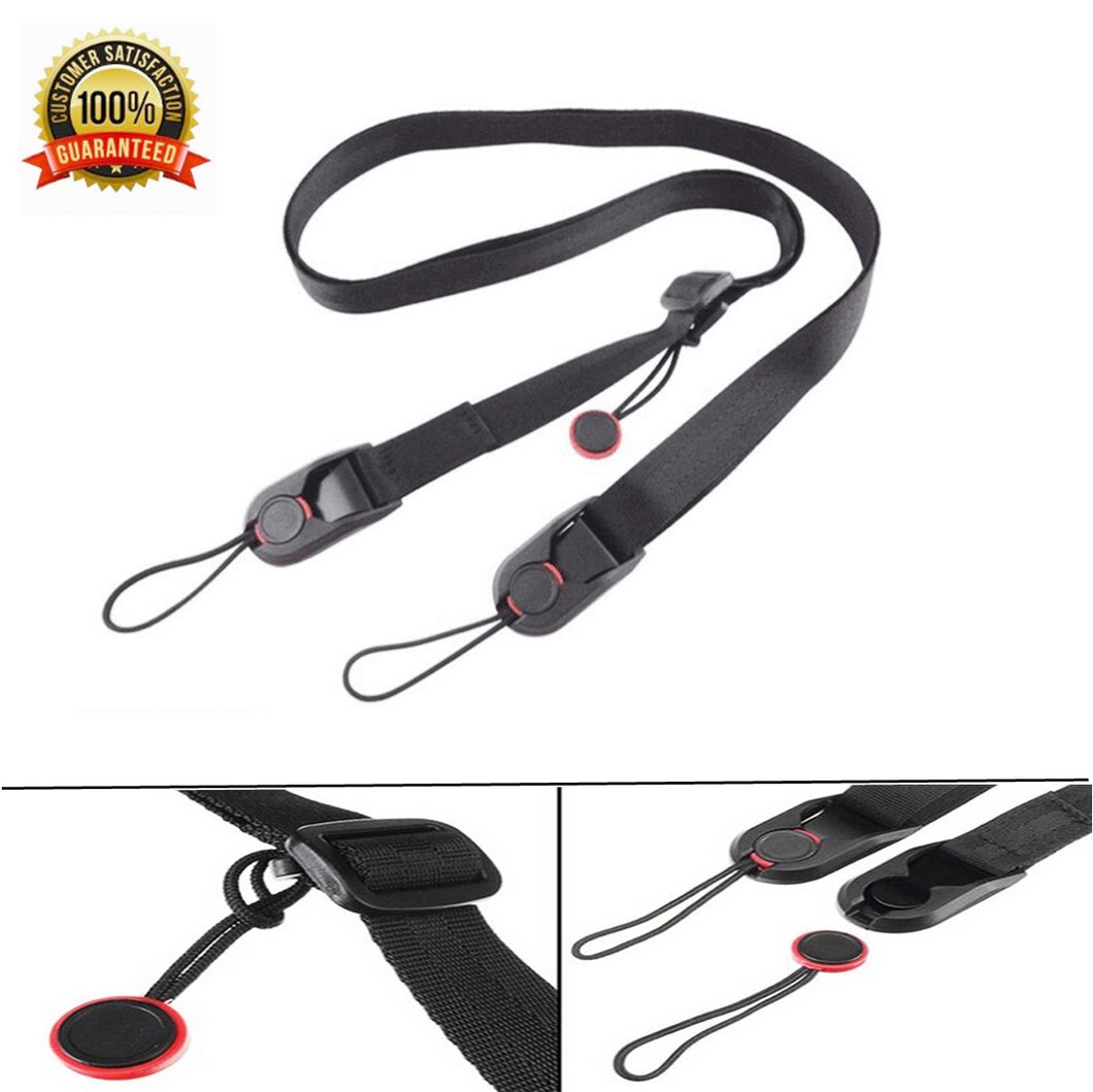 Universal Camera Strap with Quick Release For GoPro, Insta360 DSLR Action Camera