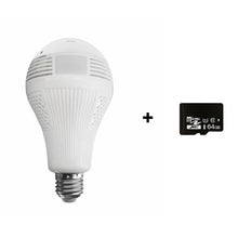 Load image into Gallery viewer, Panoramic 360° Fisheye 1080 HD Hidden Bulb Light WiFi Security Lamp Camera