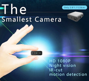 Extra Small 1080P HD WIFI IP Camera with Night Vision Home Security Monitor