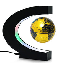 Load image into Gallery viewer, Magnetic Levitating Globe Anti Gravity Rotating World Map with Color LED Light