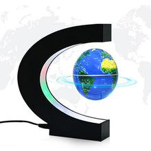 Load image into Gallery viewer, Magnetic Levitating Globe Anti Gravity Rotating World Map with Color LED Light