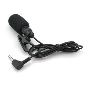 Wireless Microphone System Transmitter & Receiver Set With Lavalier Mic Lapel