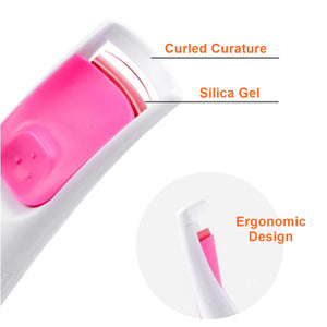 Electric Heated Eyelash Curlers Eye Curling Clip Beauty Tool Professional High Quality Stylish