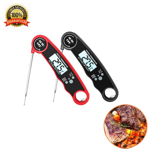 Waterproof Digital BBQ Meat Thermometer Instant LCD Display Food Thermometer