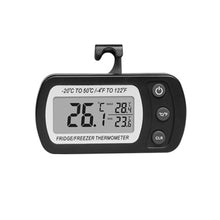 Load image into Gallery viewer, Digital Waterproof Freezer Thermometer Measure Temperature at Refrigerator Fridge