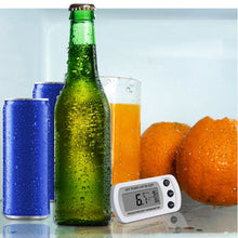 Load image into Gallery viewer, Digital Waterproof Freezer Thermometer Measure Temperature at Refrigerator Fridge