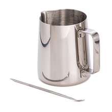 Load image into Gallery viewer, Stainless Steel Creamer Pitcher for Cappuccino Barista Art