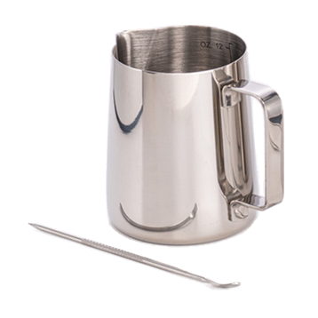 Stainless Steel Creamer Pitcher for Cappuccino Barista Art