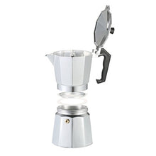 Load image into Gallery viewer, Aluminum Italian Espresso Coffee Stovetop Maker Moka Pot Percolator(1/3/6/9/12 Cup)