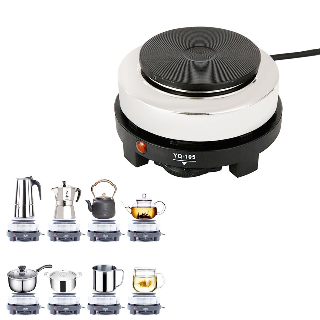 Mini Electric Stovetop for Espresso Maker Moka Pot Tea Pot & Cooking Stove for Camping