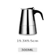 Load image into Gallery viewer, Stainless Steel Italian Espresso Coffee Stovetop Coffee Maker Moka Pot Percolator (2,4,6,9 Cup)