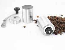 Load image into Gallery viewer, Portable Manual Stainless Steel Ceramic Coffee Bean Grinder with Adjustable Coarseness Ceramic