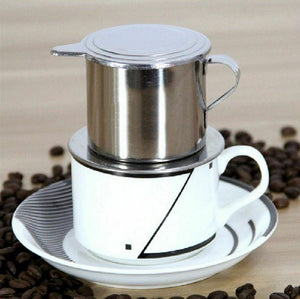 Stainless Steel Vietnamese Style Coffee Drip Filter Infuser Coffee Maker