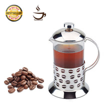 Load image into Gallery viewer, French Press Glass Coffee Maker Coffee Plunger &amp; Tea Maker 350 / 600ml