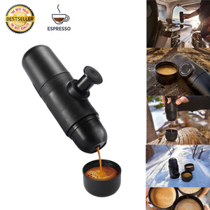 Portable Minipresso Espresso Coffee Maker Expresso Hand-Pump Coffee Machine