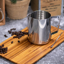 Load image into Gallery viewer, Stainless Steel Creamer Pitcher for Cappuccino Barista Art