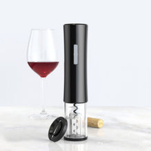 Load image into Gallery viewer, Electric Wine Bottle Corkscrew Opener Set w Foil Cutter,Pourer &amp; Stopper