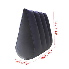 Load image into Gallery viewer, Inflatable Triangle Wedge Pillow Cushion for Intimate Position Back Support