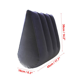 Inflatable Triangle Wedge Pillow Cushion for Intimate Position Back Support