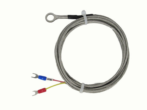 Car Cylinder Head Temperature Sensors K Type with 10mm id Washer & Cable (1-5m)