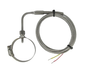 Exhaust GasTemperature EGT Sensors K Type Clamp 27~51mm  (1~2")  & Adjustable Insert Length