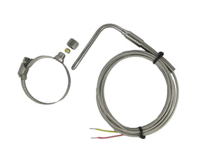 Exhaust GasTemperature EGT Sensors K Type Clamp 27~51mm  (1~2")  & Adjustable Insert Length