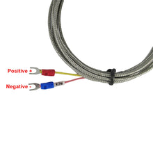 Load image into Gallery viewer, Car Cylinder Head Temperature Sensors K Type with 10mm id Washer &amp; Cable (1-5m)
