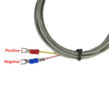 Load image into Gallery viewer, EGT Gauge (Red, Blue,Green) with Exhaust Temperature Sensors Combo Kit for Exhasust Gas Temperature Measurement