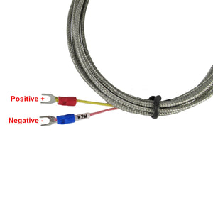 EGT Gauge (Red, Blue,Green) with Exhaust Temperature Sensors Combo Kit for Exhasust Gas Temperature Measurement