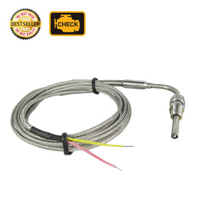 Temperature Sensors K Type EGT for Exhaust Gas with Exposed Tip (1~5m)