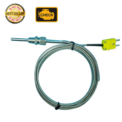 Temperature Sensors K type with 1/8” NPT Compression Fittings & Mini Connector