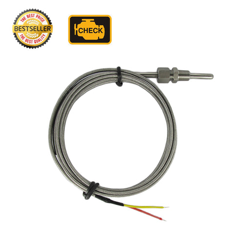 Exhaust Gas Temperature Sensors K Type Probe with 1/8” NPT Compression Fittings