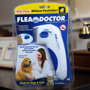 Flea Doctor Electric Flea Comb Dog Cat Flea Remover Pets Flea Control Tick Remover