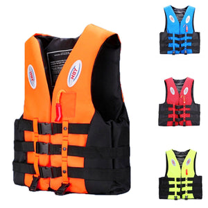 Kids & Adults Life Jacket Vest Adjustable Buoyancy for Sailing Kayak Canoeing Fishing