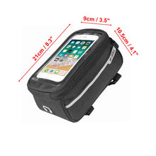 Load image into Gallery viewer, Waterproof Bicycle Bag Bike Frame Bag Bikepack with Touch Screen Top for Mobile Phone