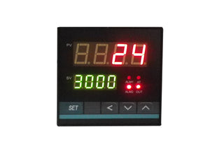 Combo Kit of PID Temperature Controller with SSR & High Temp Probe (1250℃ / 2300℉ ,2 Alarms)