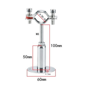 Stainless Steel Pipe Hose Holder with Adjustable Height Stand