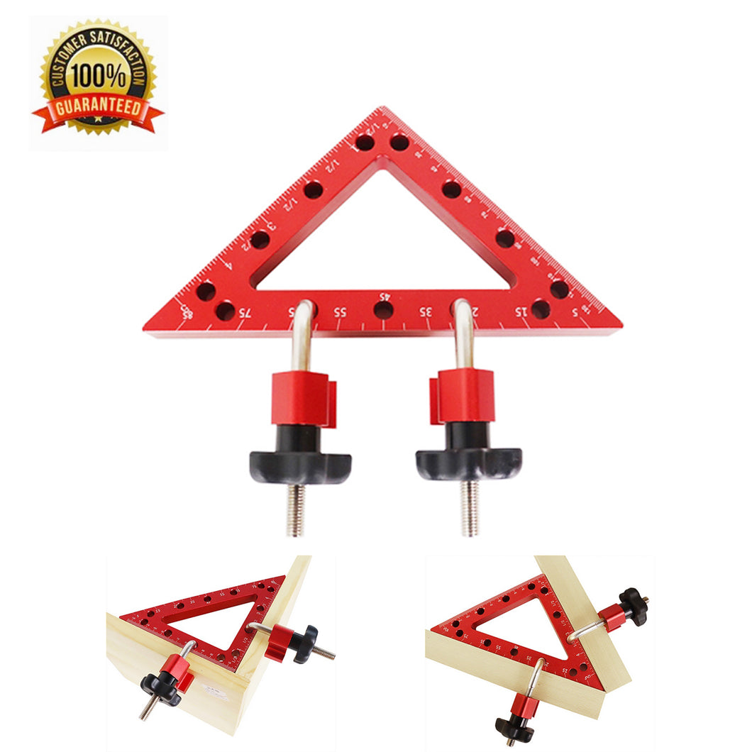 Woodwork Splicing Positioning Triangle Auxiliary Aluminum Alloy Clamping Tool