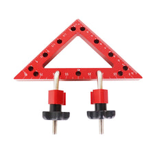 Load image into Gallery viewer, Woodwork Splicing Positioning Triangle Auxiliary Aluminum Alloy Clamping Tool
