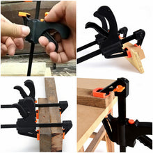 Load image into Gallery viewer, Pack of 2pc Quick Positioning Splicing Board Fixed Clip Clamp Woodworking Tool