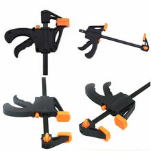 Load image into Gallery viewer, Pack of 2pc Quick Positioning Splicing Board Fixed Clip Clamp Woodworking Tool