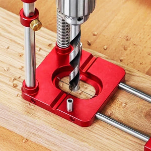 Woodworking Positioning Locator Adjustable Drill Hole Kit Tool